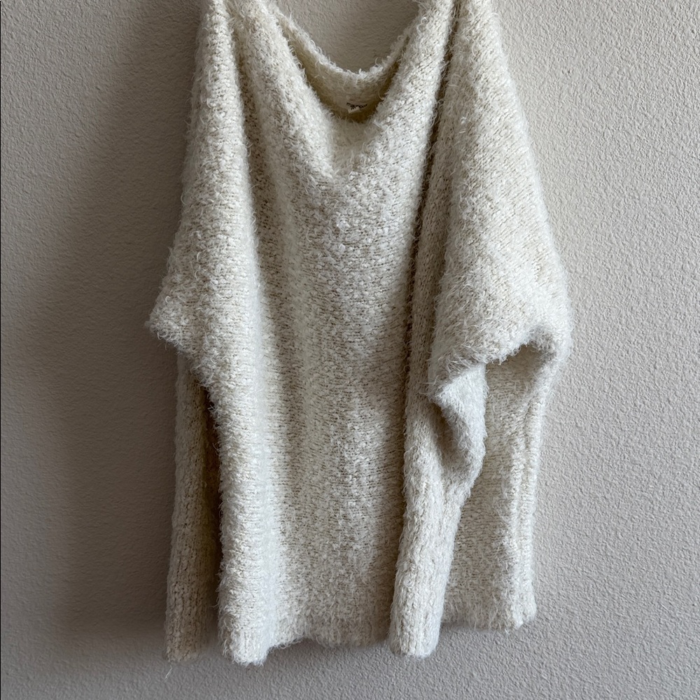 Cozy Cream and Gold Women's Sweater